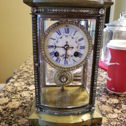 ML Daily d , Argent Vincenti Clock From 1855