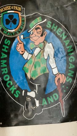 House of pain metal sign