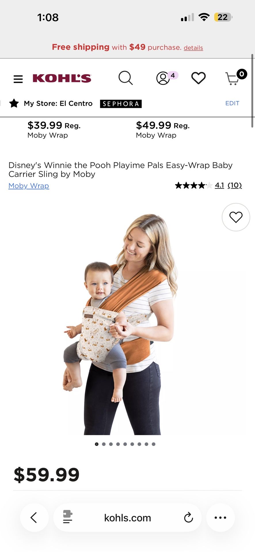Winnie The Pooh Money Carrier Wrap