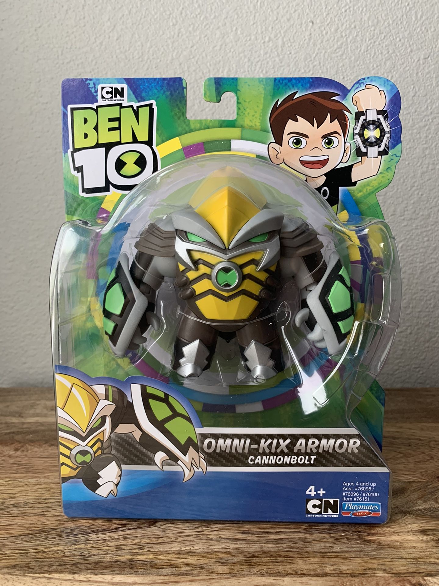 2019 Ben 10 Cannonbolt Omni-Kix Armor Action Figure 4" 5" Alien Tank Tread