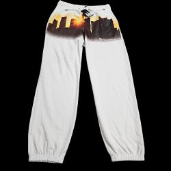 The Hundreds Downtown Vintage Sweatpants Size Large White Joggers NWT