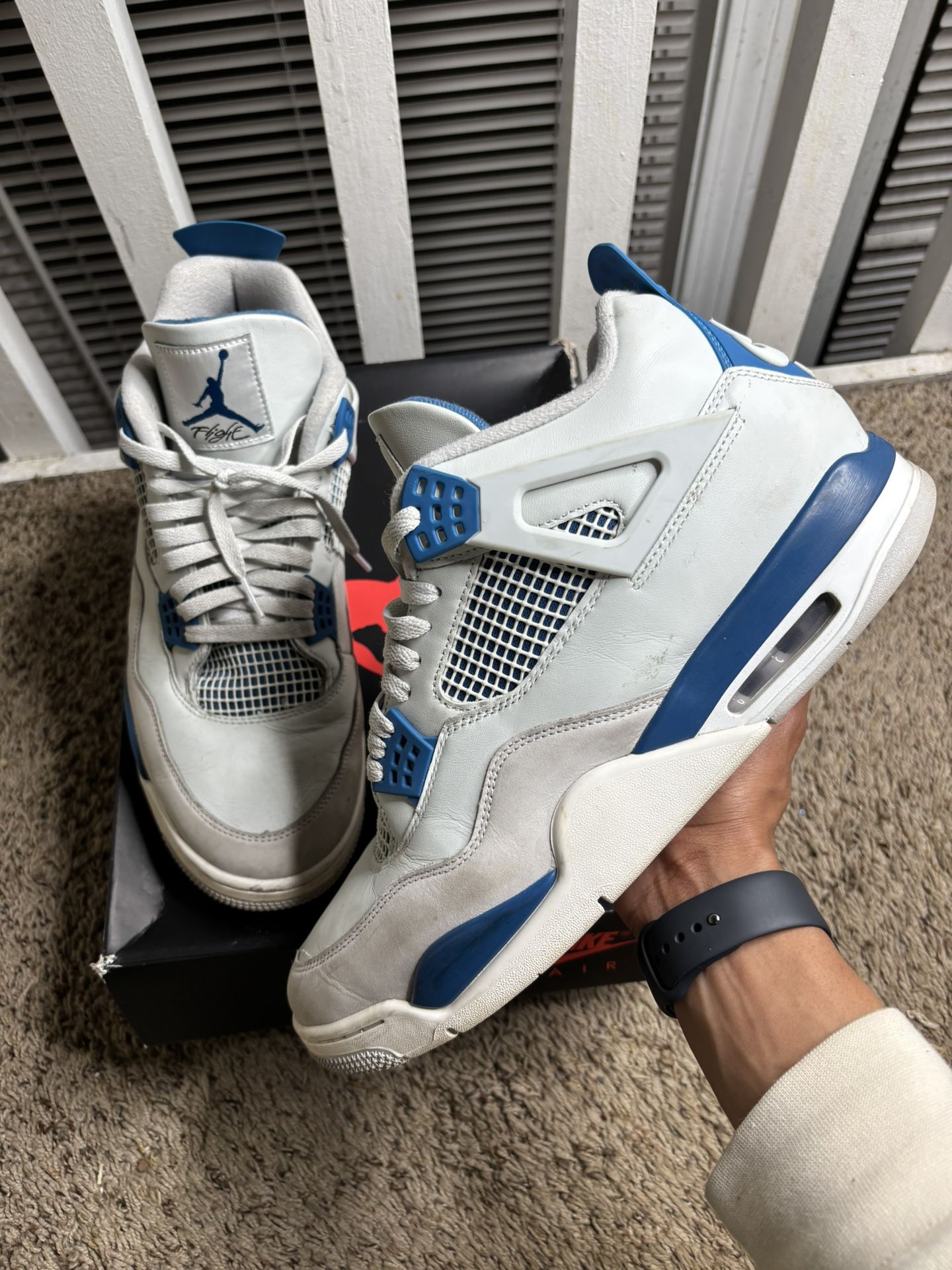 2024 Air Jordan 4 Retro Military Blue