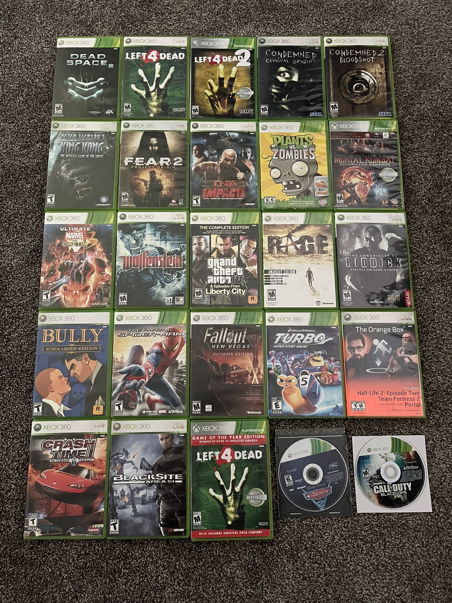 Xbox 360 Games - Prices Vary