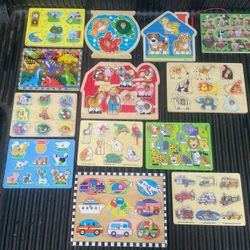 Melissa & Doug Wood Puzzles 