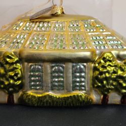 Katherine’s Collection Glass Greenhouse / Conservatory Christmas Ornament
