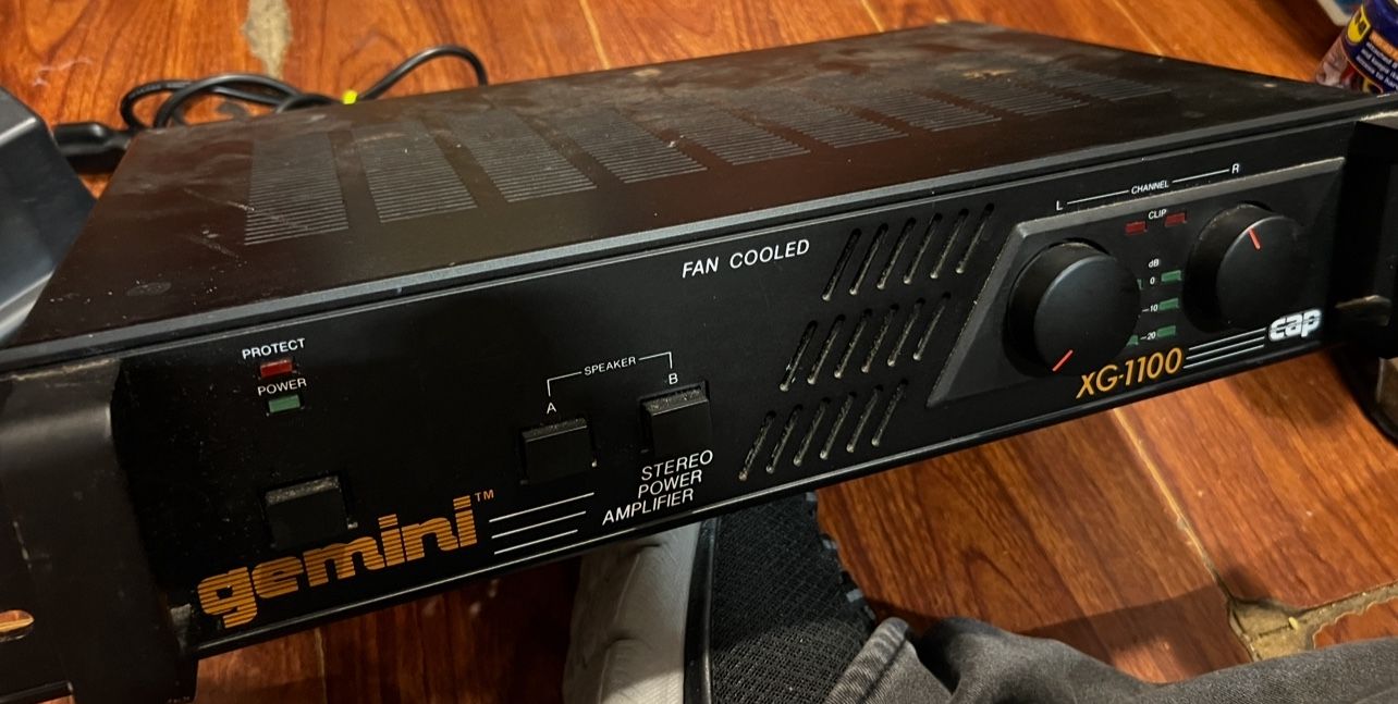 Gemini XG-1100 Power Amp