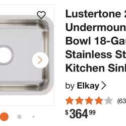 Elkay Stainless Steel Sink Set