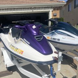 2001 YAMAHA WAVERUNNER and 1999 SEADOO ****PRICE NEGOTIABLE ****  $6000 OBO
