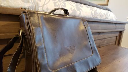 Giorgio Armani Jotun Briefcase Sachel Computer Bag for Sale in San Diego CA OfferUp