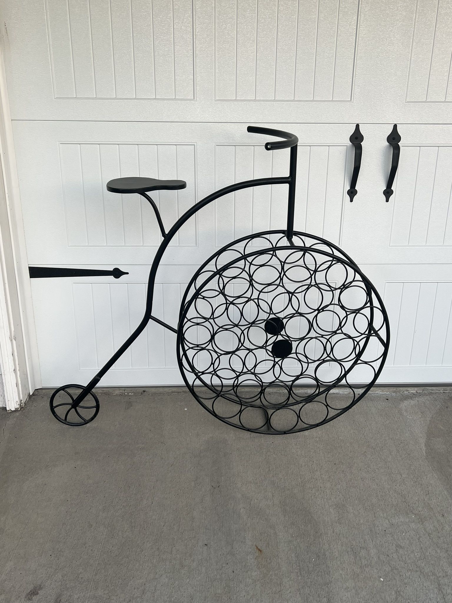 Metal wine Rack. $75