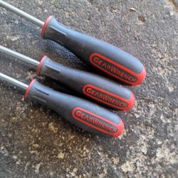 3 Piece Set Gearwrench T-15, T-20, and T-25