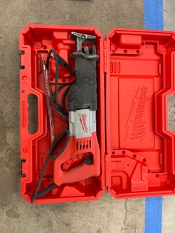 12 Amp SAWZALL Reciprocating Saw with Case