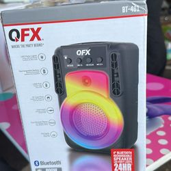 QFX BT-401 Bluetooth Rechargeable Speaker
