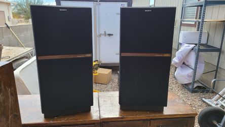 Sony 3 Way Speakers Two