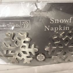 Napkin Rings Snowflake