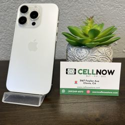 July Promo 🎆 ☀️ iPhone 15 Pro AT&T 512GB White