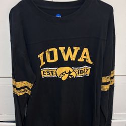 Iowa Long Sleeve Shirt Size Men’s Large 