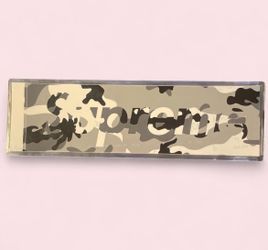 Supreme Box Logo Camo Sticker