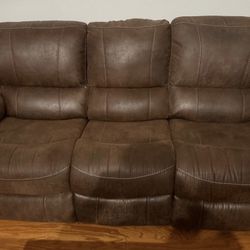 Recliner Sofa And Loveseat 