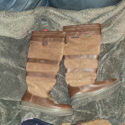 Dubarry of Ireland Women's Galway Gore-Tex Boots Brown 