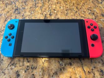 Switch Console with Accessories and Game
