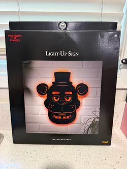 Freddy fazbear led sign