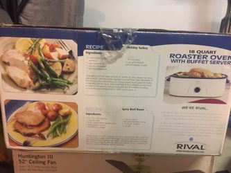 18 quarts roaster oven brand new never open
