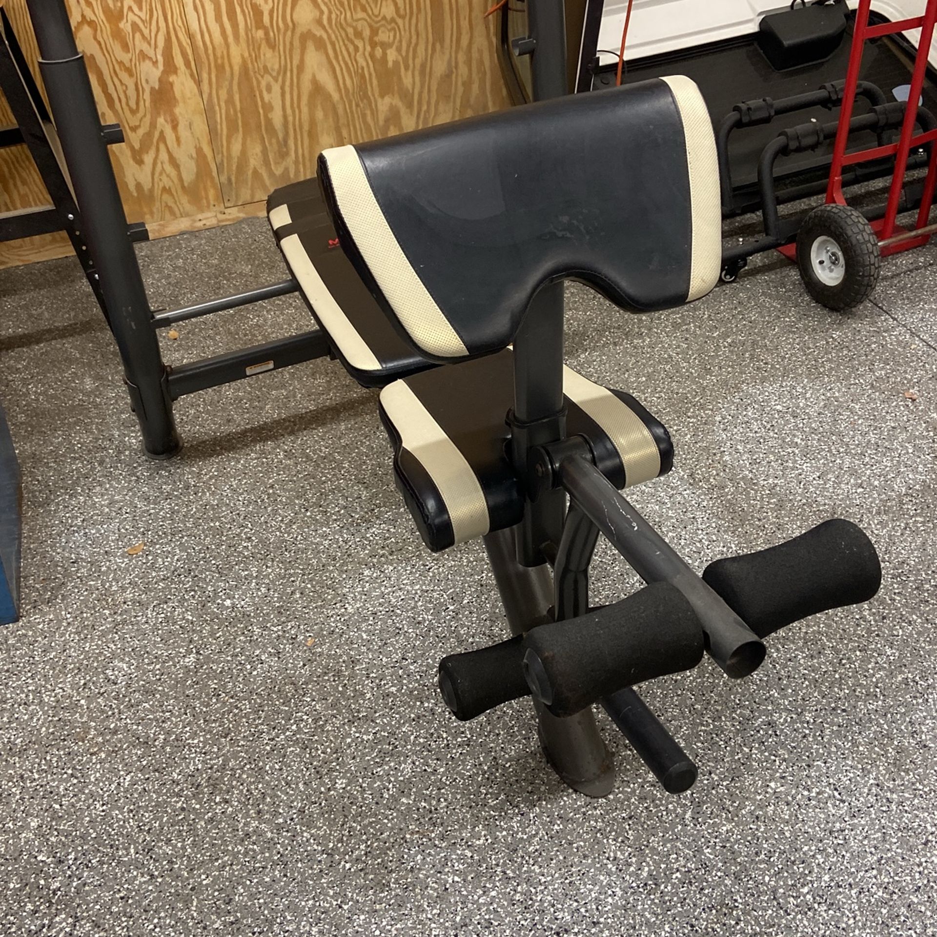 Weight Bench With Bars