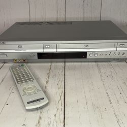 Sony SLV-D370P DVD Player / Video Cassette Recorder VCR Combo w/ Remote Tested