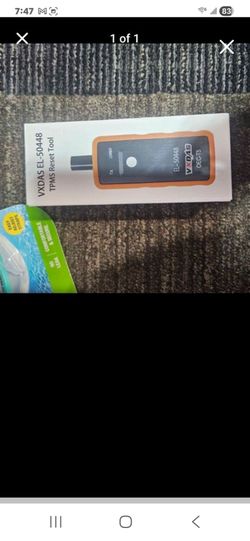 Low tire dash light reset tool