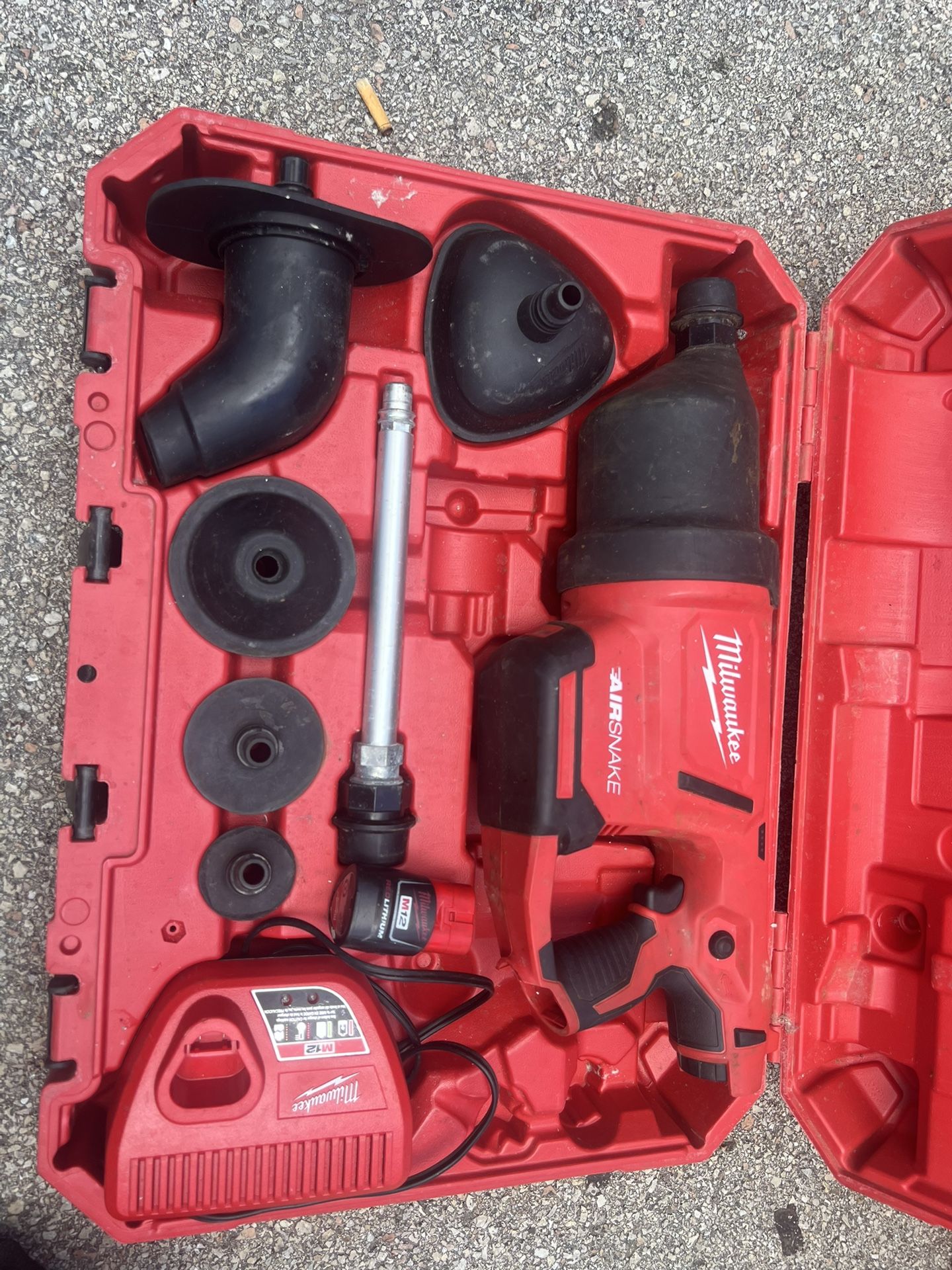 Milwaukee 2572B-21 M12 AIRSNAKE Drain Cleaning