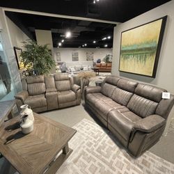 Double Reclining Sofa 