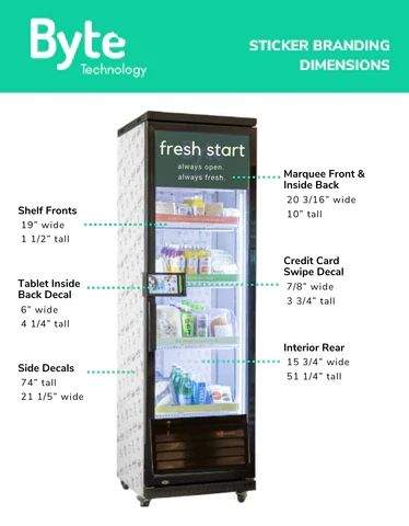 Byte Vending machine / Fresh Food Vending Machine