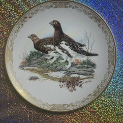 🔲. WILLOW PARTRIDGE PLATE by BOEM