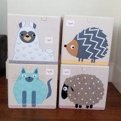 4 - 3 Sprouts Storage Containers 