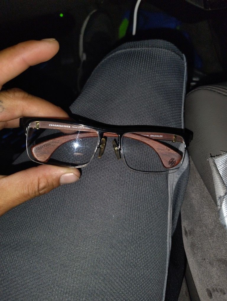 ChromeHearts  Yo-yo Smuggler Wood Sunglasses