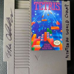 Thor Aackerlund Hand Signed Nintendo Game (1990 Nes Championship Winner) Nintendo World Champ In Person AUTO!! 