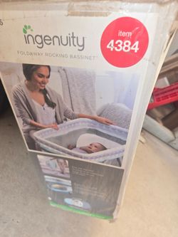 Ingenuity Foldaway Rocking Bassinet used