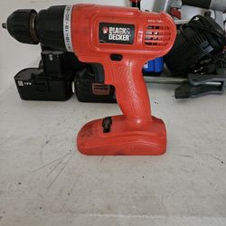 Black and Decker Cordless Drill 18V 