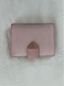 Prada peach wallet (pink)