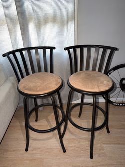 Bar stools $40 for both obo