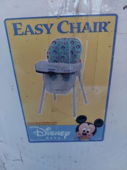 Mickey Mouse Adjustable High Chair