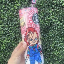 Chucky & Tiffany Tumbler