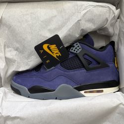 Jordan 4 “Lakers / Court Purple” – Size 10.5 – Brand New