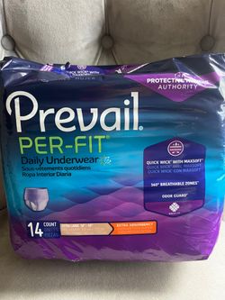 Prevail Per-fit Daily Underwear XL -14ct