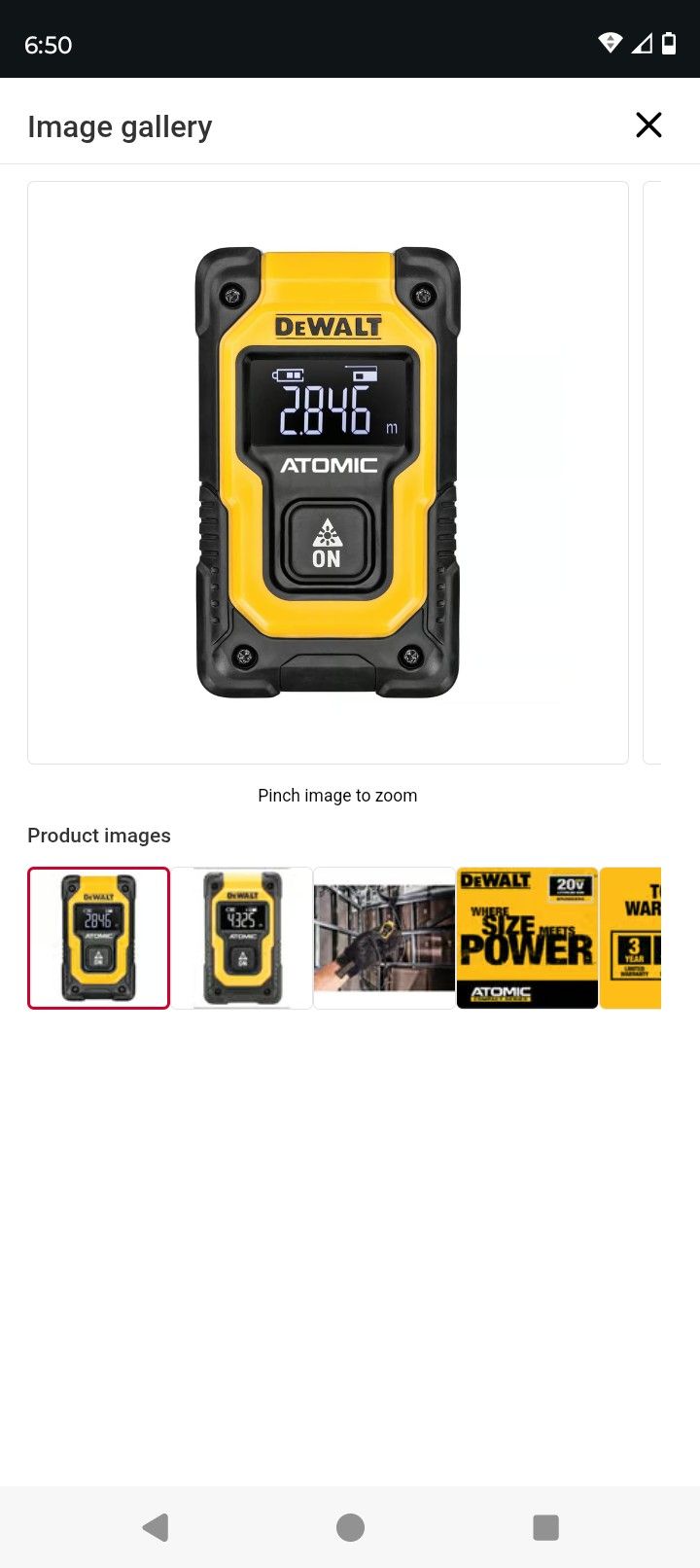 DeWalt Laser Measuring Tool