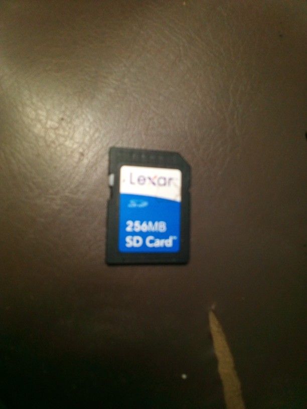 Lexar 256MB SD CARD