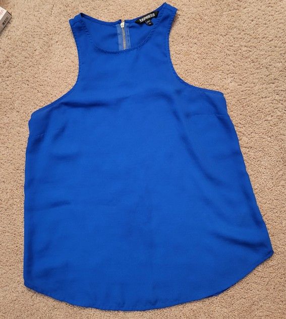 Express Royal Blue Tank Top