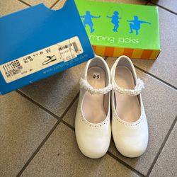 White Girl Dress Shoes Size 11.5
