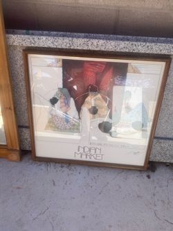 Indian Market Framed Art Print